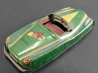 Vintage cragstan king jet blikken speelgoedauto uit de jaren 50, gemaakt in japan. - afbeelding 4 van  7