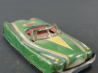 Vintage cragstan king jet blikken speelgoedauto uit de jaren 50, gemaakt in japan. - afbeelding 5 van  7