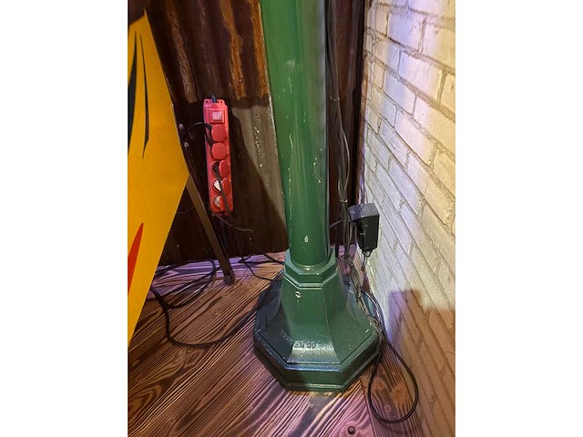 Vintage decoratie stoplicht - afbeelding 5 van  5