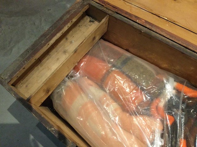 Vintage dekenkist - afbeelding 5 van  5