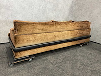 Vintage design bank '70-'80 velours - afbeelding 11 van  14