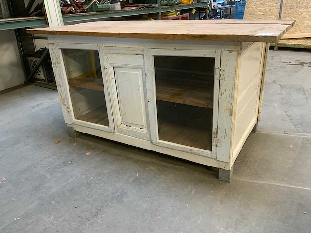 Vintage display meubel - afbeelding 6 van  6