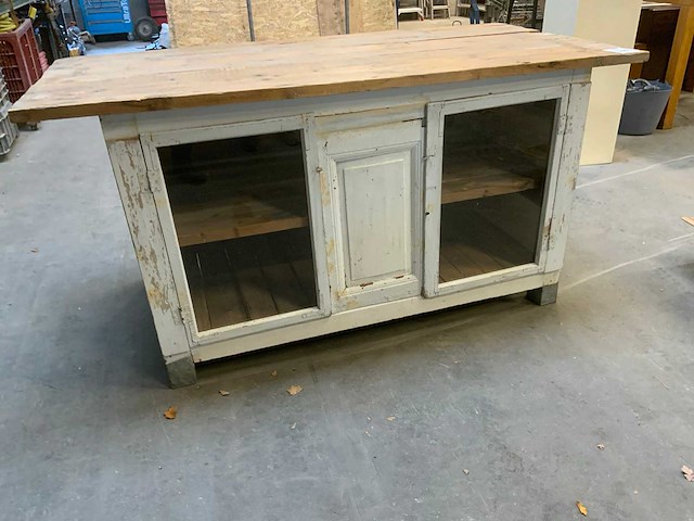 Vintage display meubel - afbeelding 1 van  6