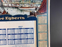 Vintage douwe egberts reclamekalender uit de jaren 50 - afbeelding 7 van  7