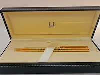 Vintage dunhill goldplated balpen - afbeelding 1 van  10