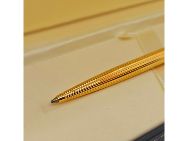 Vintage dunhill goldplated balpen - afbeelding 4 van  10