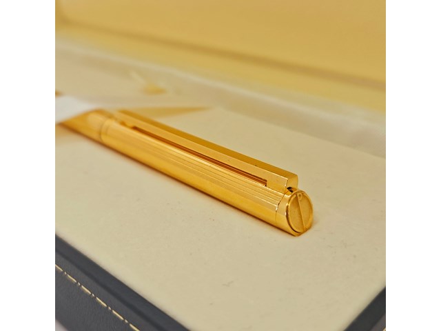 Vintage dunhill goldplated balpen - afbeelding 6 van  10