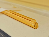 Vintage dunhill goldplated balpen - afbeelding 6 van  10