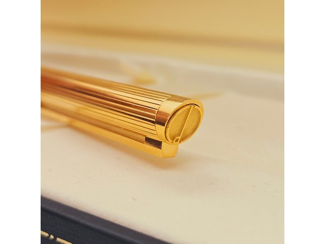 Vintage dunhill goldplated balpen - afbeelding 7 van  10