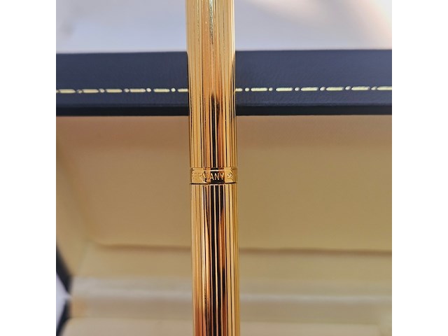 Vintage dunhill goldplated balpen - afbeelding 9 van  10