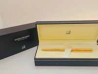 Vintage dunhill goldplated balpen - afbeelding 10 van  10