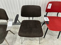 Vintage eetkamerstoel (3x)ahrend cirkel - afbeelding 5 van  6