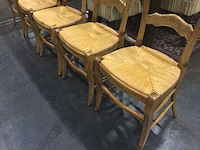 Vintage eetkamerstoelen (5x) - afbeelding 3 van  3