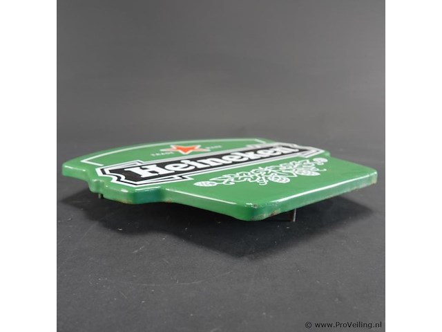 Vintage emaille bord van heineken - afbeelding 5 van  7