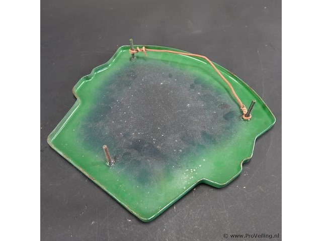Vintage emaille bord van heineken - afbeelding 7 van  7