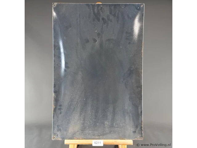 Vintage emaille reclamebord van amstel pils - afbeelding 5 van  5