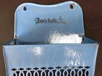 Vintage emaille wandbak - afbeelding 2 van  5
