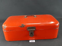 Vintage emaillen broodtrommel - afbeelding 2 van  5