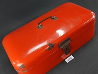 Vintage emaillen broodtrommel - afbeelding 3 van  5