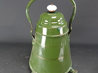 Vintage emaillen kolenkit - afbeelding 2 van  5