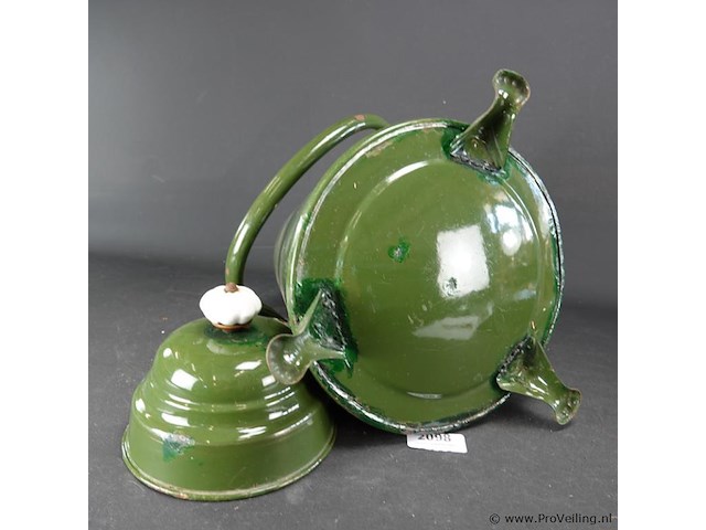 Vintage emaillen kolenkit - afbeelding 5 van  5