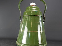 Vintage emaillen kolenkit - afbeelding 3 van  5