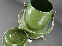 Vintage emaillen kolenkit - afbeelding 4 van  5