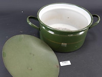 Vintage emaillen pan - afbeelding 4 van  5