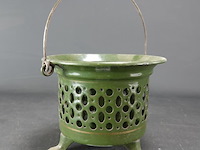 Vintage emaillen rechaud - afbeelding 2 van  5