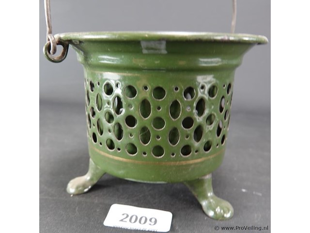 Vintage emaillen rechaud - afbeelding 4 van  5