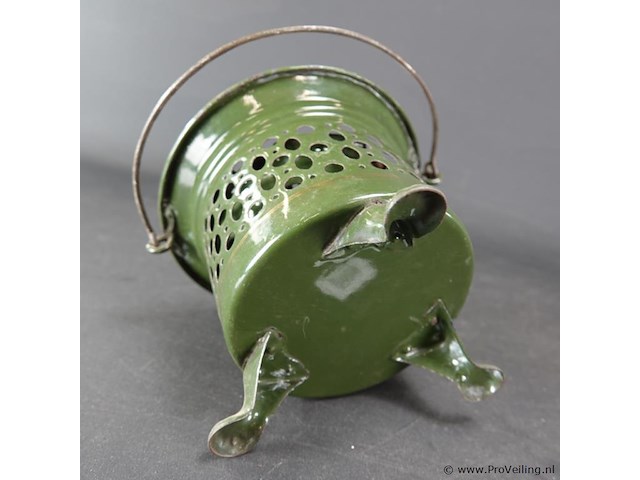 Vintage emaillen rechaud - afbeelding 5 van  5