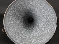 Vintage emaillen trechter - afbeelding 4 van  5