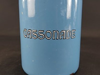 Vintage emaillen voorraadbus - afbeelding 2 van  5