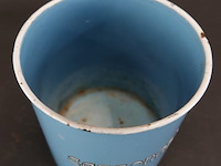 Vintage emaillen voorraadbus - afbeelding 3 van  5