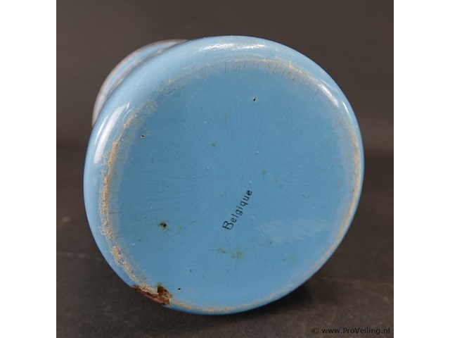 Vintage emaillen voorraadbus - afbeelding 5 van  5