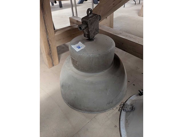 Vintage fabriekslamp 60cm - afbeelding 1 van  1