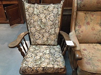 Vintage fauteuil (2x) - afbeelding 2 van  5