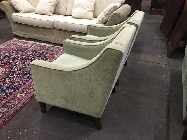 Vintage fauteuil (2x) - afbeelding 2 van  3