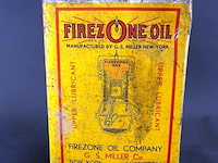 Vintage firez one oil blik - afbeelding 2 van  7