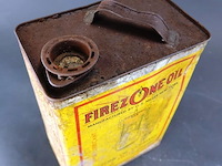 Vintage firez one oil blik - afbeelding 6 van  7