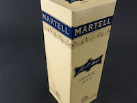Vintage fles martell grande fine cognac, waarschijnlijk geproduceerd tussen de jaren 1960 en 1980. - afbeelding 5 van  5