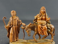 Vintage fontanini nativity holy family beeld - afbeelding 1 van  5