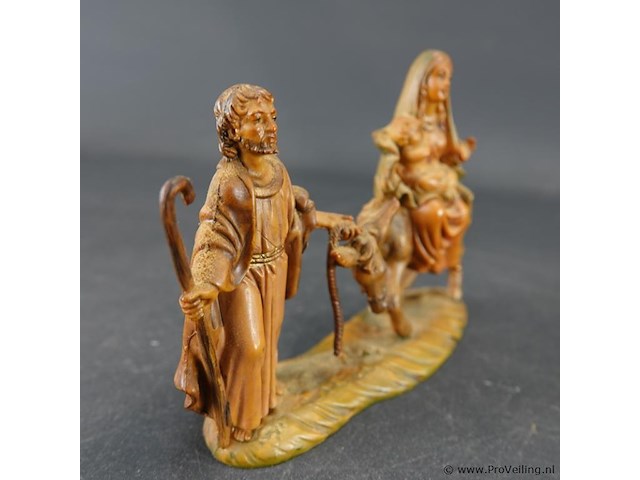 Vintage fontanini nativity holy family beeld - afbeelding 3 van  5