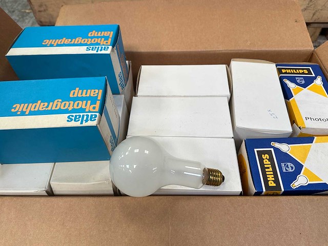Vintage foto lampen (25x) - afbeelding 1 van  4