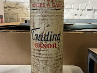 Vintage gasolie blik 10l s.a. trading antwerpen - afbeelding 1 van  3