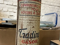 Vintage gasolie blik 10l s.a. trading antwerpen - afbeelding 2 van  3