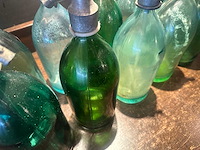 Vintage glazen sodafles (10x) - afbeelding 3 van  3