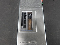 Vintage grundig stenorette 2080 dictafoon - afbeelding 2 van  5