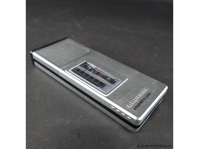 Vintage grundig stenorette 2080 dictafoon - afbeelding 3 van  5