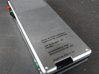 Vintage grundig stenorette 2080 dictafoon - afbeelding 4 van  5